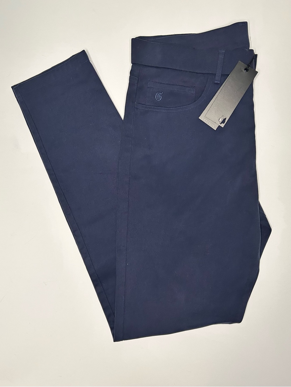 Greyson Armonk 5-Pocket Trouser, 32/32, shade- night shadow
